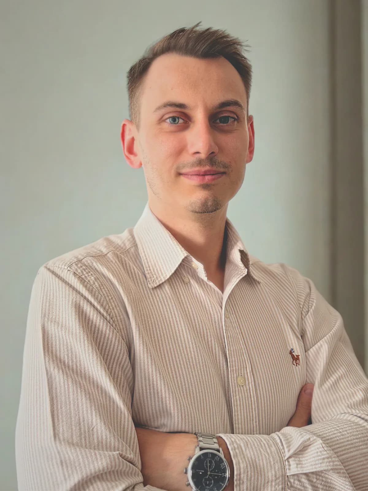 Krystian Kałuża, founder of Intensell